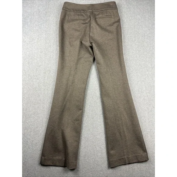 Talbots Pants Womens 6 Beige Bootcut Flare Stretch Soft Career Chino Trousers - Picture 9 of 10